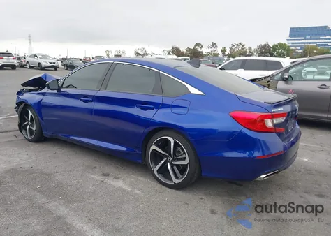 2022 Honda Accord Sport z USA, uszkodzony, nr VIN 1HGCV1F33NA005301